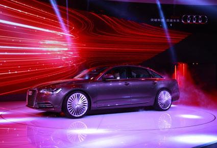 أودي تكشف عن سيارة Audi A6 L e-tron صديقة البيئة
